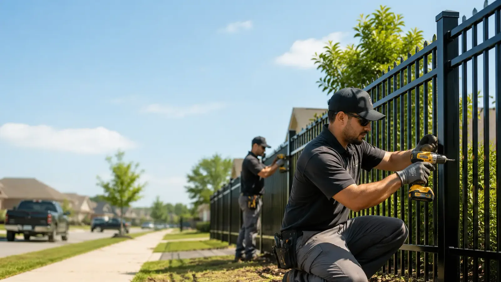 Metal Fence Installation in Knoxville, AR
